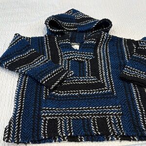 Baja Kids Mexican Striped Hoodie